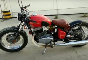 Classic Yezdi Motorcycle Modified into a Bobber: Watch Video