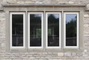 aluminium framed windows