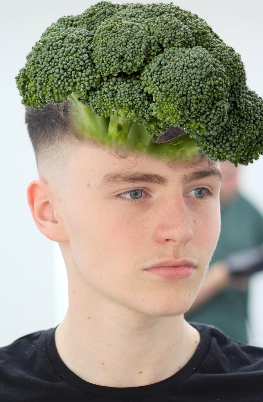 broccoli haircut
